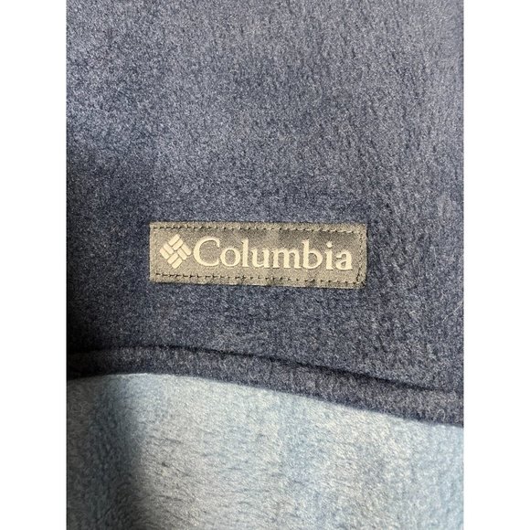 Columbia Men's 2XL Blue Fleece Full Zip Sweater New - Picture 6 of 10